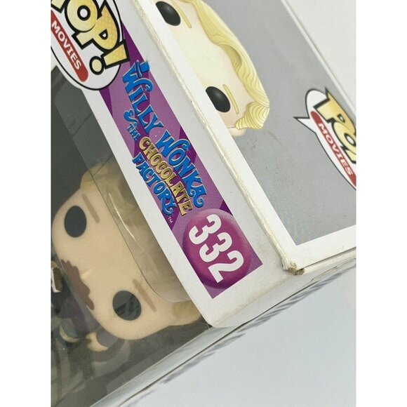 Funko Pop! Willy Wonka: Augustus Gloop 332 Vaulted Vinyl Figure With Damaged Box - Picture 8 of 16